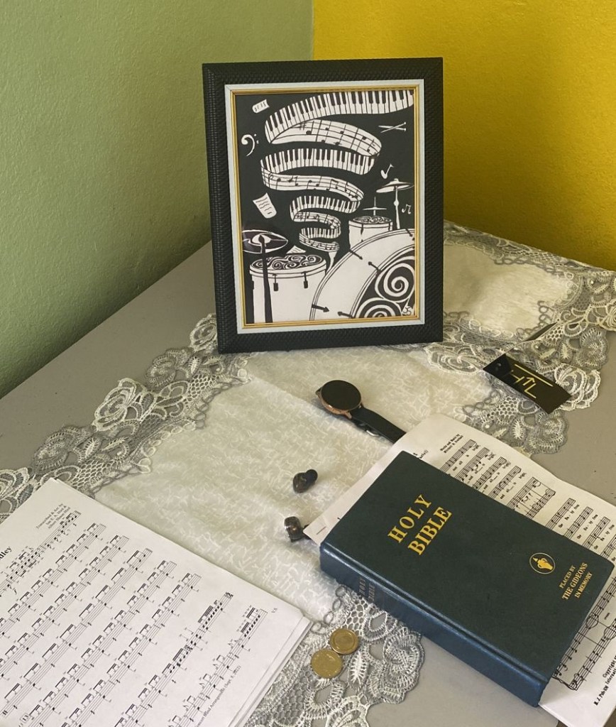 The Composer by Xandria Stennett (Prophetic Art) 
